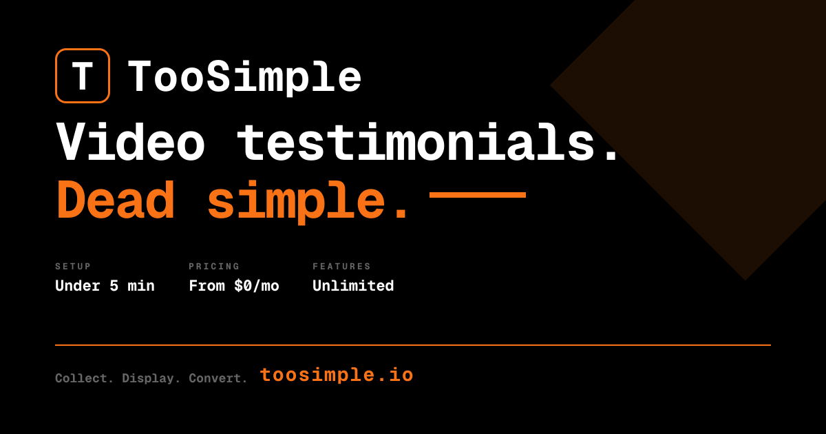 toosimple.io preview
